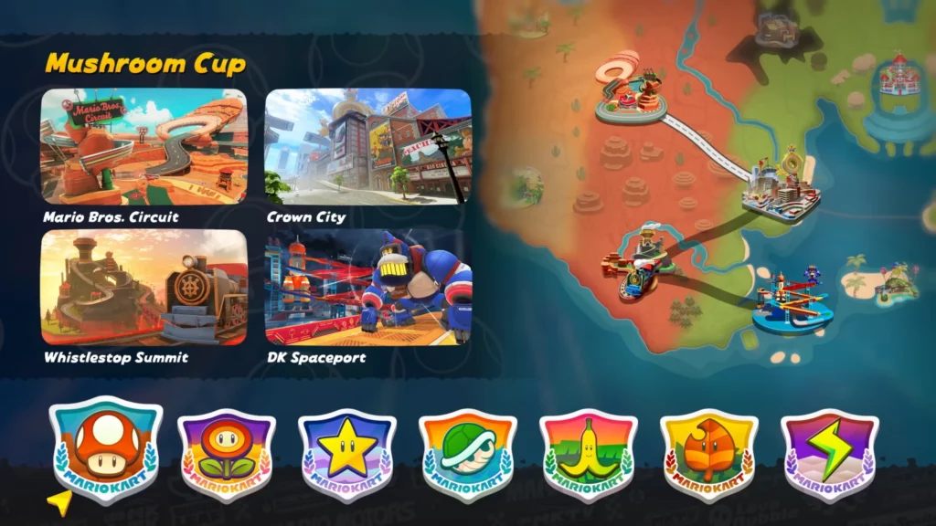 Mario Kart World - Mushroom Cup