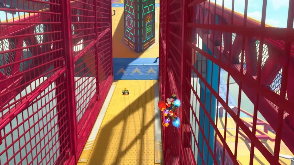 Mario Kart World - Wall Ride Mario