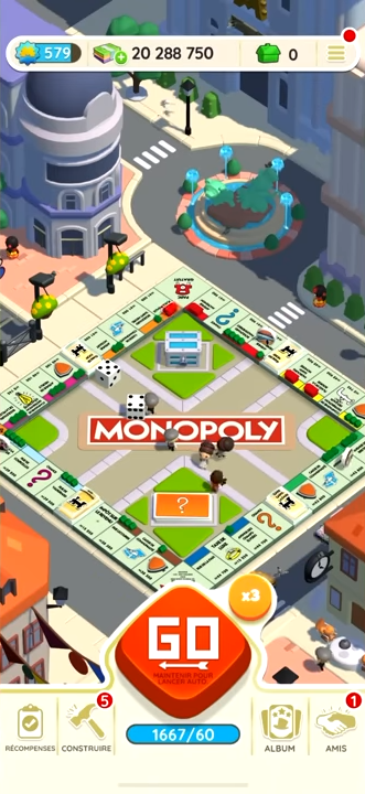 Monopoly Go! - Lancer de dés