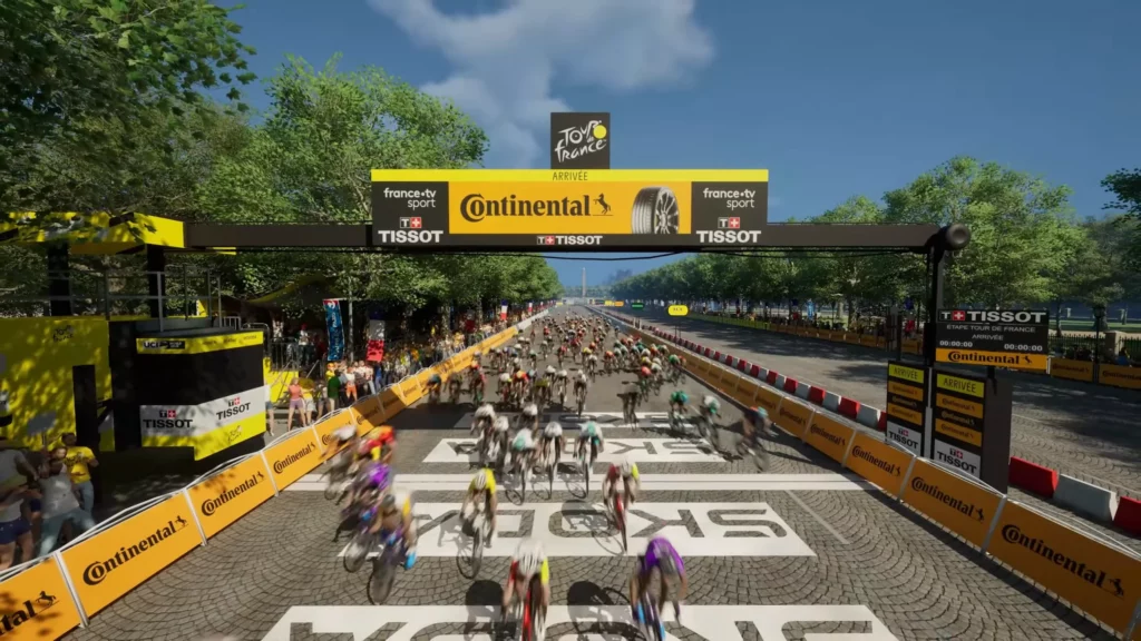 Tour de France 2025 - Arrivée