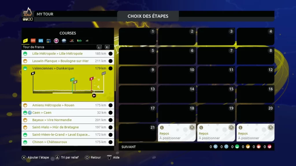 Tour de France 2025 - Création course
