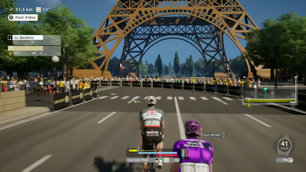Tour de France 2025 - Tour Eiffel