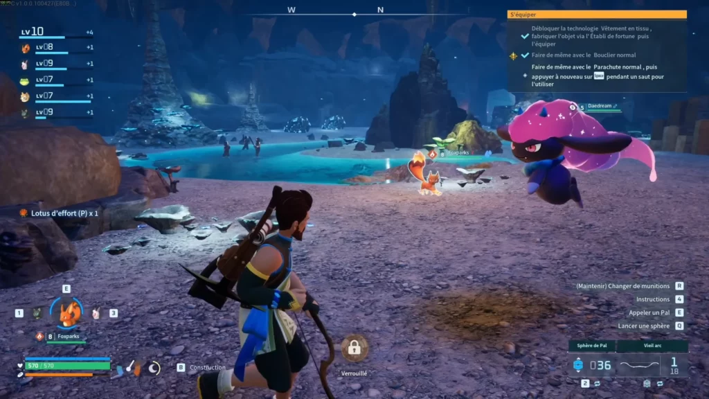 Gameplay Palworld